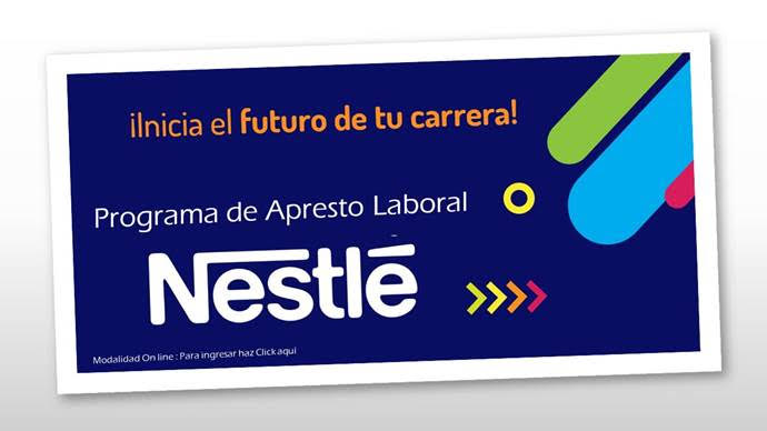 Invitación de Nestlé para conocer el nuevo sitio web